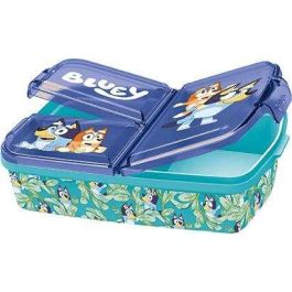Sandwichera bluey con multiples compartimentos 18x13.50x6 cm Sandwichera bluey con multiples compartimentos 18x13.50x6 cm