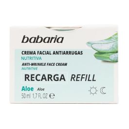 Babaria Aloe vera crema facial anti-arrugas nutritiva vegano relleno 50 ml Precio: 4.94999989. SKU: B1JAJEJY84