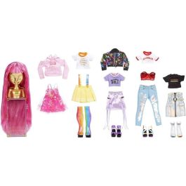 MGA Estudio Fashion Rainbow High Muñeca con Más de 300 Looks y Accesorios, Incluye Muñeca Exclusiva, 22 cm