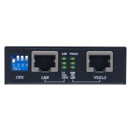LevelOne VDS-2201 Convertidor 10/100/1000 GbE VDSL2 Negro