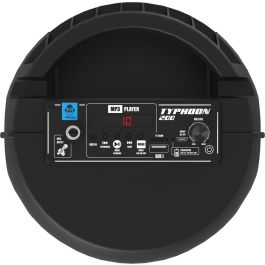 iDance Altavoz Typhoon 200 BT Karaoke con Micrófono, Mando y Luces LED, 50 cm, 200W