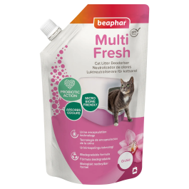 Beaphar Neutralizador de Olor para Arena de Gato Multifresh, Elimina Malos Olores, Biodegradable, pH Neutro, 400 gr Precio: 11.49999972. SKU: B17XA5C785