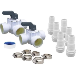 Ubbink Kit by-pass universal para bomba de calor 7505527 - PVC - Blanco Precio: 55.94999949. SKU: B1AVEQLT8T
