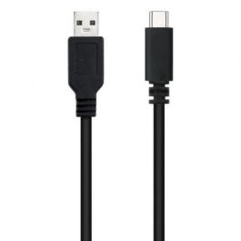 Cable USB NANOCABLE 10.01.2101-L150 Negro 1,5 m Cable USB NANOCABLE 10.01.2101-L150 Negro 1,5 m