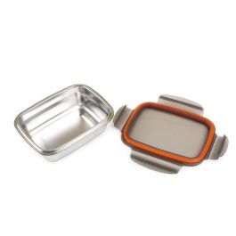 Quttin Fiambre Acero 1.8L para Microondas y Horno, 18 x 9 x 23 cm (12 Unidades)