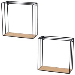 Day Juego De 2 Estantes Corcho-Metal Pared Grande 32x12 cm Pequeño 28x12 cm Precio: 22.49999961. SKU: B1A78JV3SD