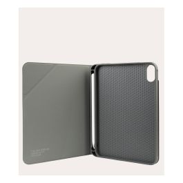 Tucano Metal Folio Hartschalencase para iPad mini 6th Gen (8.3") con Portabolígrafo, Gris Espacial