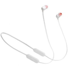 JBL JBLT125BTWHT Auriculares In-Ear Inalámbricos con Micrófono Bluetooth 5.0, 16h Batería, Pure Bass, Carga Rápida, Blancos Precio: 37.59000036. SKU: S7811568