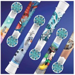 Oral-B Cabezales de Recambio Kids Star Wars 3-Pack Blancos Extrasuaves para Cepillo Eléctrico Niños +3 Años