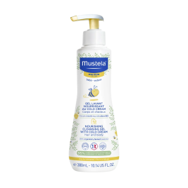 Mustela Gel Limpiador Nutritivo Cold Cream Piel Seca Bebé y Niños Cabello y Cuerpo 98% Natural 300 ml Precio: 15.49999957. SKU: S0593970