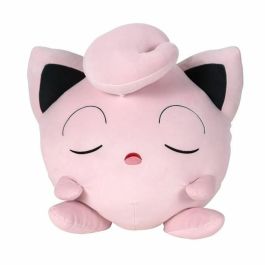 Bandai BAN3701405823641 Peluche Pokémon Jigglypuff 40 cm, suave y esponjoso