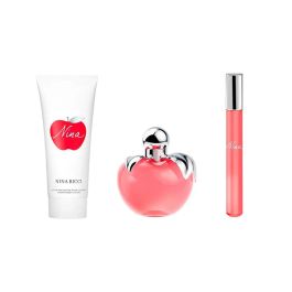 Nina Ricci Nina Edt Vapo 50 mL + Body 75 mL + Edt 10 mL Set de Perfume para Mujer