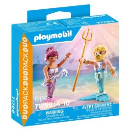 Playmobil 71799 Sirena y Tritón Duo Pack - Juego de Figuras para Niños del Mundo Submarino con Cetro y Tridente, Edad +4 Años Precio: 6.50000021. SKU: B1DYEGJCV2