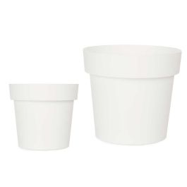Maceta Plastico Blanca 16Cm Diam Ibergarden (12 Unidades) Precio: 14.49999991. SKU: B1A8CMZ3TX