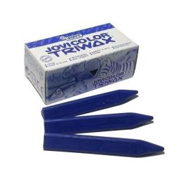 Jovi Ceras jovicolor triwax 82mm azul oscuro caja -12u- Precio: 2.95000057. SKU: B16KYCHT36