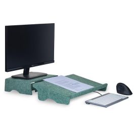 BakkerElkhuizen Soporte Monitor Q-riser 90 Circular Verde