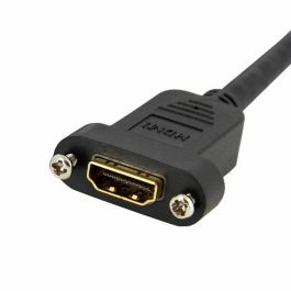 Cable HDMI Startech HDMIPNLFM3 Negro