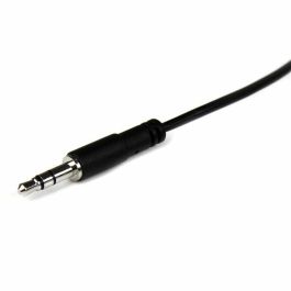 Cable Alargador Jack (3,5 mm) Startech MU2MMFS (2 m) Negro