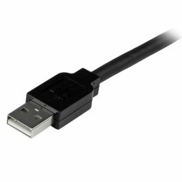 Cable USB Startech USB2AAEXT25M Negro