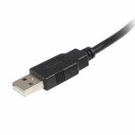 Cable USB A a USB B Startech USB2HAB50CM Negro