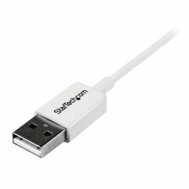 Cable USB a micro USB Startech USBPAUB1MW Blanco 1 m