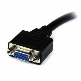 Cable DVI-I a VGA Startech DVIVGAMF8IN Negro 0,2 m