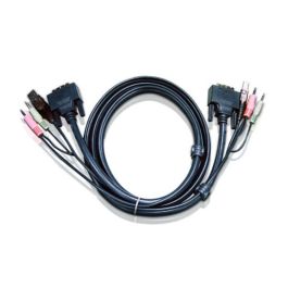 Aten Cable KVM DVI-I single link USB de 1,8 m Precio: 46.78999941. SKU: B1H9F9HD93