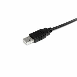 Cable USB Startech USB2AA1M USB A Negro