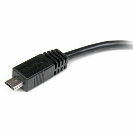 Cable Micro USB Startech UUSBMUSBMF6 Micro USB A Micro USB B Negro