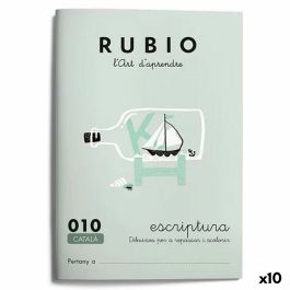 Cuaderno de escritura y caligrafía Rubio Nº10 Catalán A5 20 Hojas (10 Unidades) Precio: 17.14710712. SKU: B18LZT2AHX