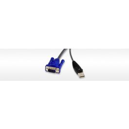 Aten KA7170 cable para video, teclado y ratón (kvm) Negro Aten KA7170 cable para video, teclado y ratón (kvm) Negro