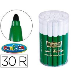 Rotulador Carioca Jumbo Verde Punta Gruesa Bote De 30 Unidades Precio: 9.5000004. SKU: B1DGE8SR23