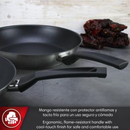 Sartén Magefesa Plateado Acero Inoxidable Ø 24 cm Ø 20 cm Ø 28 cm 3 Piezas (3 Unidades)
