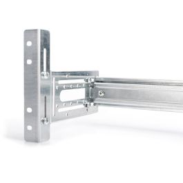 Digitus 4HE 19" Soporte para Carril DIN 4U Acero Galvanizado Plata