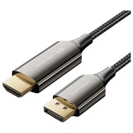 Cable Conversor Vention HFPBAC/ DisplayPort Macho - HDMI Macho/ 1.8m/ Negro
