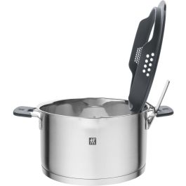 Zwilling 1009149 Set de Ollas Simplify Acero Inoxidable 4 piezas Plata-Negro