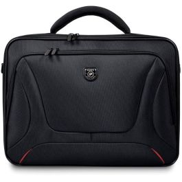 Port Designs 160512, Bolsa para portátil Courchevel Clamshell, 15,6 pulgadas, Negro