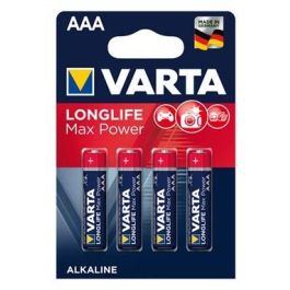 Varta 4703101404 Pilas Alcalinas LR03 AAA Longlife Max Power 4 Unidades - Energía precisa para tecnología avanzada Precio: 3.58999982. SKU: S7901801