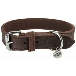 Collar para Perro Trixie Rustic Marrón oscuro M 37-44 cm