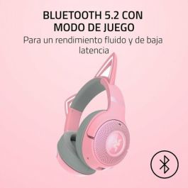 Razer Kraken Kitty V2 BT Auriculares Inalámbrico Diadema Juego Bluetooth Rosa