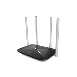 Mercusys AC12 Router Inalámbrico Doble Banda (2.4 GHz / 5 GHz) Wi-Fi 5 (802.11ac) Negro Hasta 867 Mbit/s Precio: 24.50000014. SKU: B1BJ9Y53LG