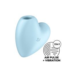 Succionador de Clítoris Satisfyer Cutie Heart Azul Succionador de Clítoris Satisfyer Cutie Heart Azul
