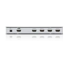 Aten VS184A Splitter HDMI de 4 Puertos, 10.2 Gb/s, 340 MHz, HDCP para DVD y Decodificadores, 200x80x25 mm