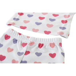 Bebe Baby DKD Home Decor Rosa Blanco 24 x 32 cm Set de 11 (2 Unidades)