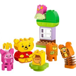 LEGO DUPLO 10457 Fiesta Cumpleaños Winnie Pooh, Tigger, Piglet - Set de Construcción Juguete Educativo Bebés +18 Meses