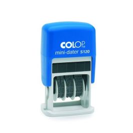 Colop Sello Printer S120 4 mm Fecha Español Azul-Azul Precio: 6.50000021. SKU: B1AMS4T44J