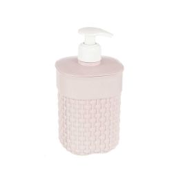 Dosificador plástico baño 580 ml rosa Berilo - 16.5x71x9 cm (36 Unidades) Dosificador plástico baño 580 ml rosa Berilo - 16.5x71x9 cm (36 Unidades)
