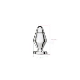 Plug Anal Mystim Little John Plata (ø 4 cm)