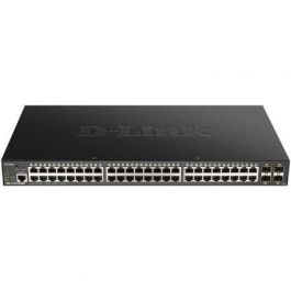 Switch Gestionado D-Link Smart DGS-1250-52XMP 52 Puertos/ RJ-45 10/100/1000 PoE/ SFP Precio: 809.49999944. SKU: S55157991