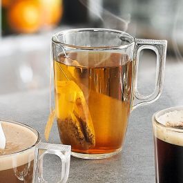 Mug Vidrio Voluto Arcoroc 25 cL (6 Unidades)